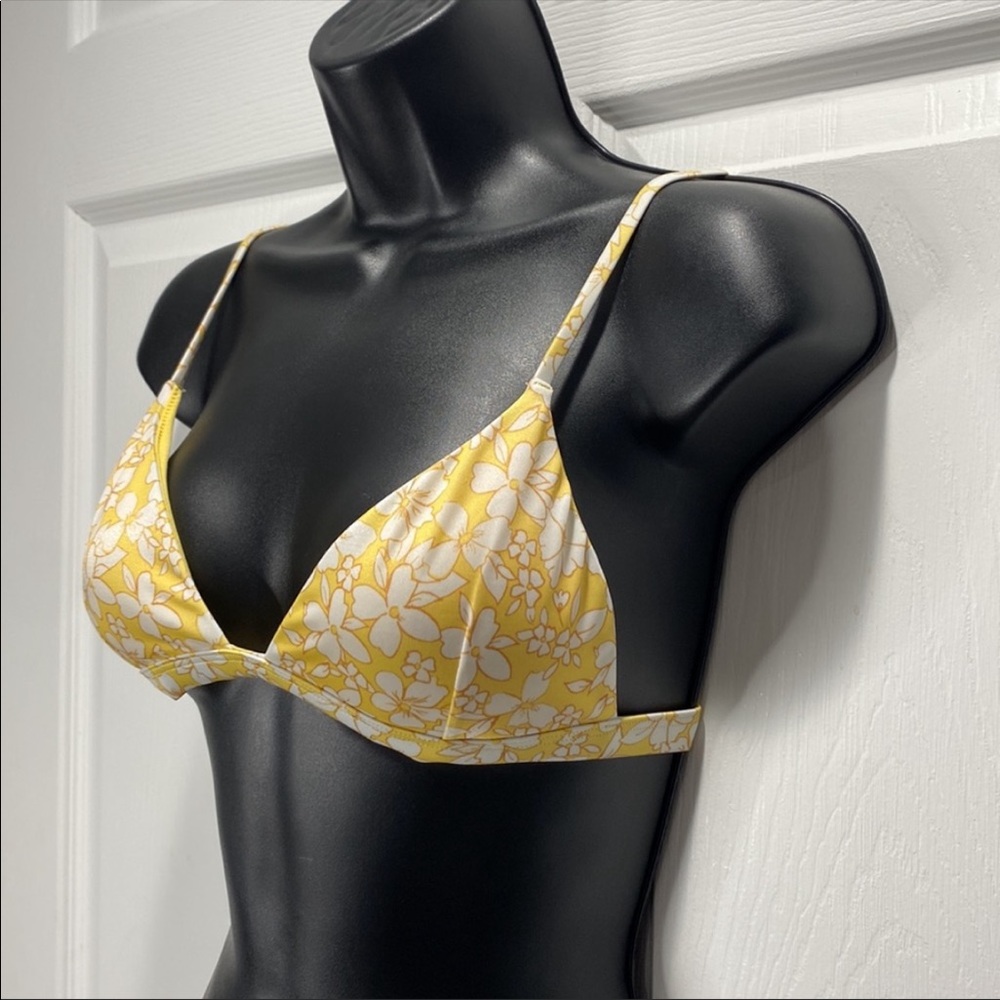 Hollister Floral Bikini Top